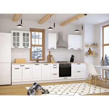 Set Mobila Bucatarie Scandi, 260 CM, MDF 9