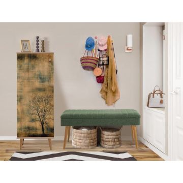 Set de mobilier pentru hol Filinta - 723 - 1053 Hallway Furniture Set 5, Sonomo, 105x50x40 cm