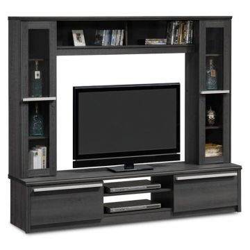 Ansamblu Comoda TV Chico Negru 180.5x40x158 cm