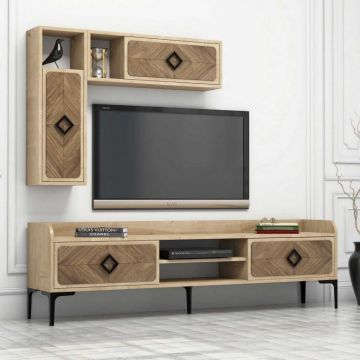 Ansamblu Comoda TV Samba Oak