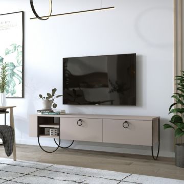 Comoda TV Norfolk Tv Stand - Light Mocha