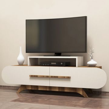 Comoda TV Rose Walnut-Cream