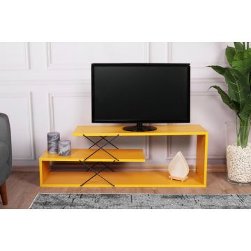 Comoda TV Zigzag - Yellow