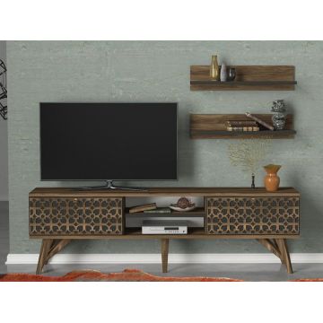 Comoda TV Fina - Walnut