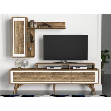 Comoda TV Rosso - Walnut