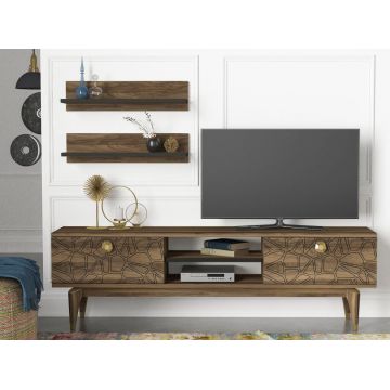 Comoda TV Royal - Walnut